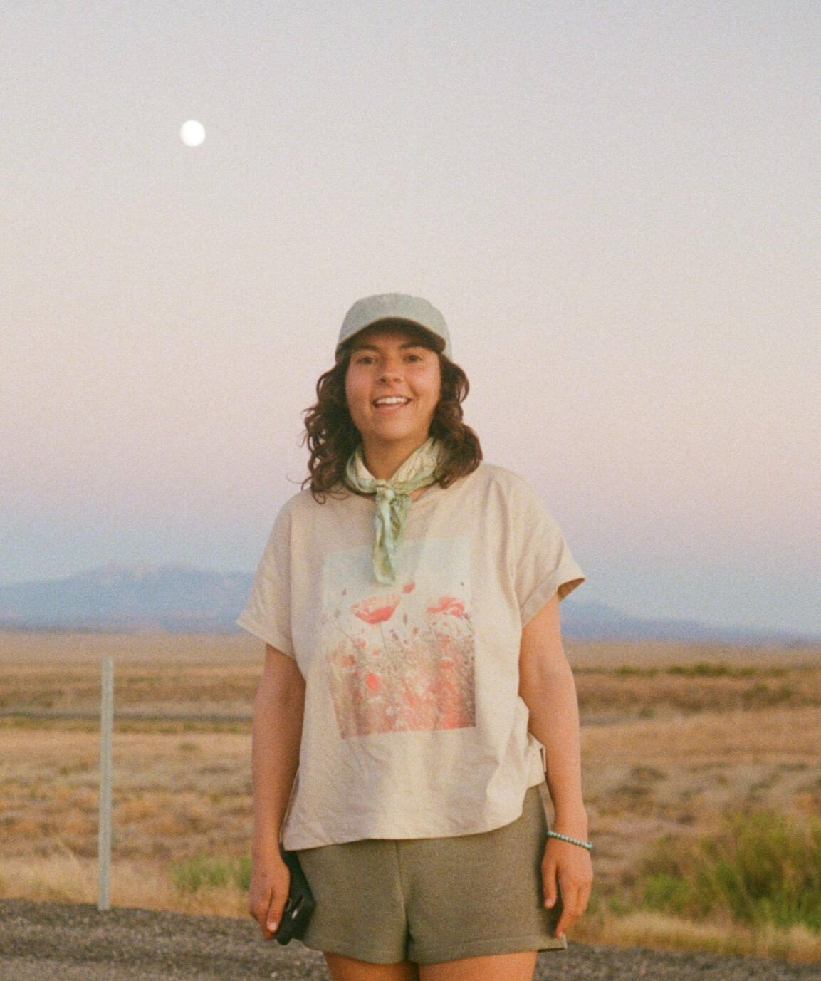 Rachael with ipod and glasses